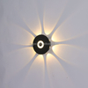 6W 8W IP65 forma de hongo 360 grados luz de pared led para decoración al aire libre iluminar lámpara de pared impermeable montada en la pared