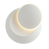 Lámpara de pared LED cuadrada para dormitorio, sala de estar, candelabro blanco y negro, luces de pared giratorias de 360 ​​grados, accesorios de Metal de 18 W/24 W