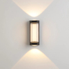 2023 luz LED de pared moderna impermeable IP65 Up Down 10W iluminación exterior hogar Hotel tienda pasillo porche aplique lámparas de pared AC 220V 110V