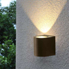 Columna de 5W, lámpara de pared impermeable de un solo cabezal, lámpara de noche única, lámpara de pared impermeable IP65 para decoración de jardín