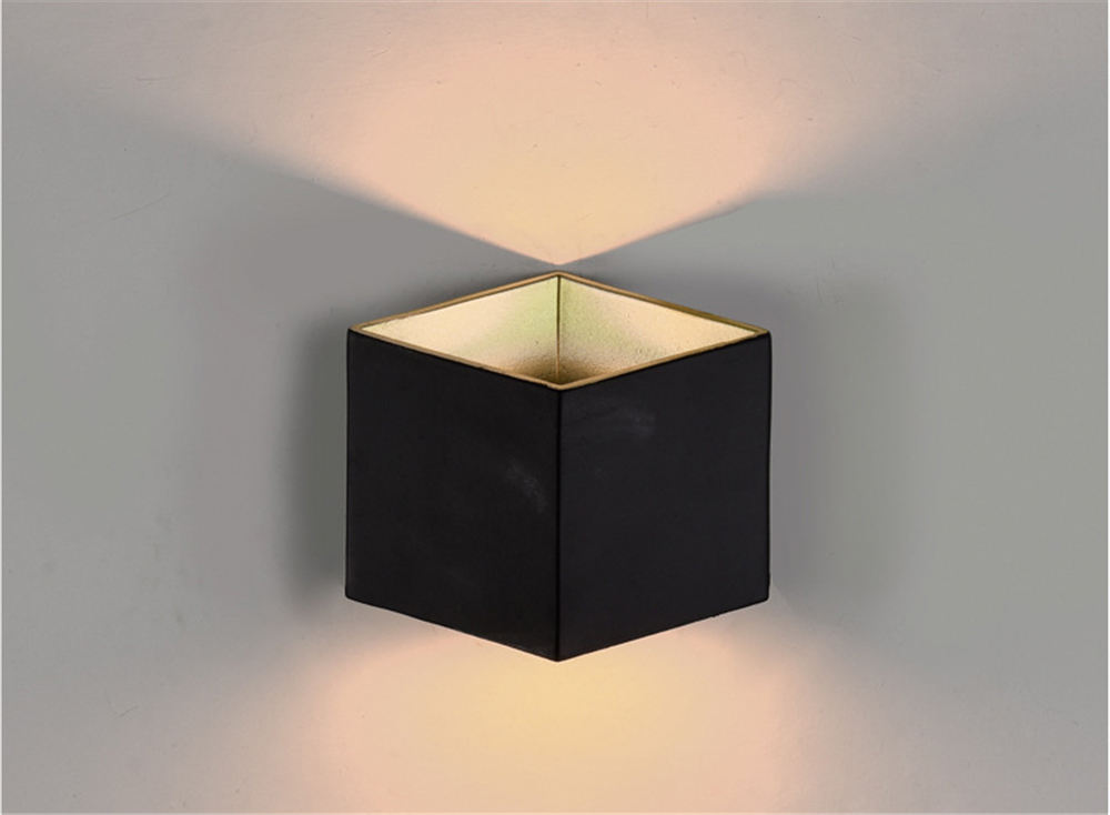 6W 12W Nueva COB Led Wandlamp Impermeable Exterior Arriba y abajo Iluminación de jardín con precio de fábrica Minimalista y moderno IP65