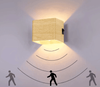 5W Sensor de movimiento Led Night Light Lámpara de pared recargable para interiores Lámpara de noche usb Lámpara de noche con puerto usb Lámpara de noche con lámparas de noche usb con 