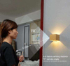 5W Sensor de movimiento Led Night Light Lámpara de pared recargable para interiores Lámpara de noche usb Lámpara de noche con puerto usb Lámpara de noche con lámparas de noche usb con 