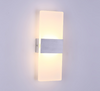 Lámpara de pared de acrílico de 6W Lámpara de luz de pared interior Lámpara de acrílico Led Rgb con BOM / Servicio integral Lámpara de pared LED Marca láser personalizada Productos de lámpara de acrílico personalizados