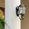 Lámpara de pared impermeable de estilo europeo, puerta de Villa de jardín, patio exterior, balcón, lámpara de pared Exterior, luz Retro antigua de Roma