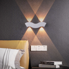 Lámpara de pared de 4W a prueba de agua IP65, lámpara de pared de salón Led Simple nórdica, iluminación de pasillo de Hotel, luz de arriba y abajo