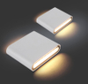 12W IP65 Iluminación exterior Lámpara de pared moderna Lámpara de pared LED impermeable para interiores Luz de sala de estar Luz de pared led cuadrada