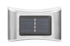 Lámpara solar 6LED IP65 Lámpara impermeable para exteriores Lámpara de pared para patio para decoración de jardín Villa