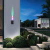 Lámpara de pared LED montada en la pared de alta calidad, lámpara de jardín impermeable para exteriores IP65, decoración de hotel con precio de fábrica