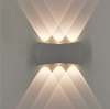 6W minimalista moderno al aire libre interior Hotel pasillo puerta patio escalera porche LED impermeable Luna lámpara de pared