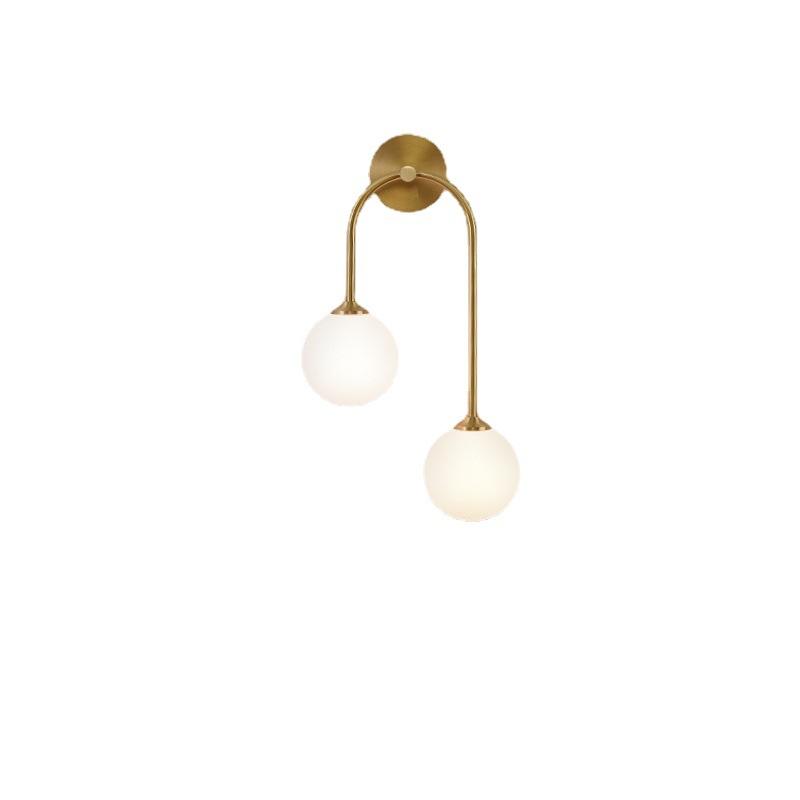 Lámpara de pared nórdica moderna de 8W, resistente al agua, Ip65, Led de aluminio para exteriores, luz de pared hacia arriba y hacia abajo para jardín, Hotel, cristal de cuerpo blanco luminoso