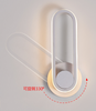 Lámpara de pared giratoria de 12 W Lámpara de noche Lámpara de noche LED Lámparas de noche de pared Luz de pared Dormitorio Lámpara de pared de fondo LED Lámpara de pared de pasillo giratoria Aplique de pared de interior Iluminación de montaje