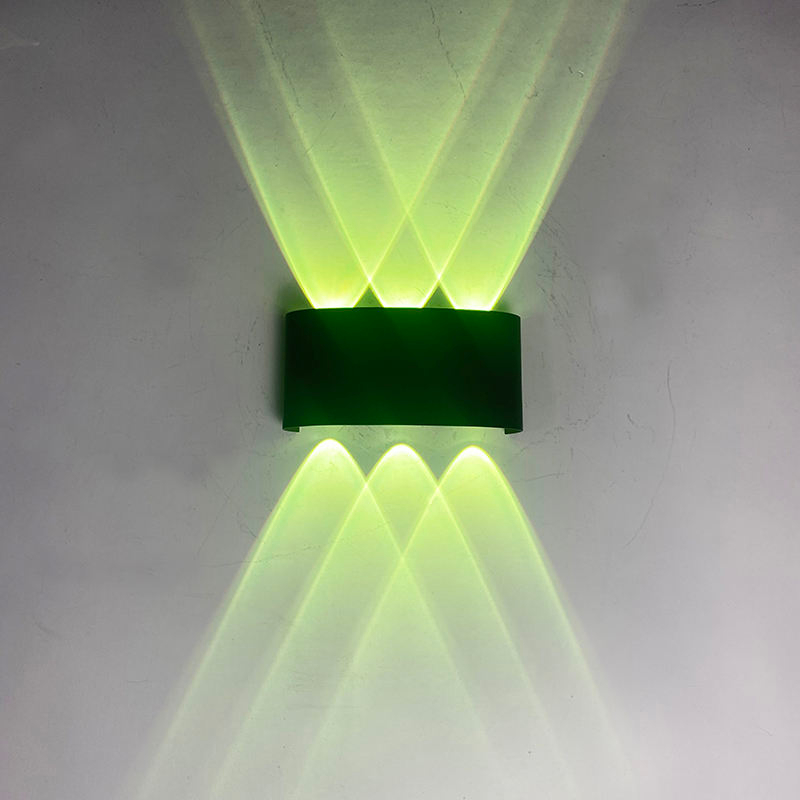 Color mezclado nuevo estilo negro oro nórdico personalidad lámpara de pared Simple Led fondo de sala de estar lámpara de pared redonda Hotel minimalista