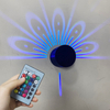 Nuevo 3W RGB con controlador remoto táctil colorido nórdico Sconces iluminación para fiesta hogar dormitorio