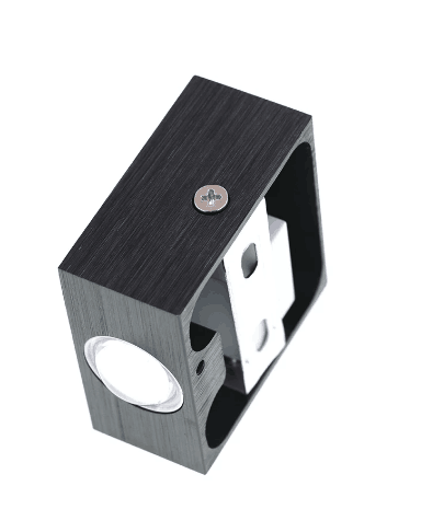 Lámpara de pared colgante, cabecera moderna, luz montada en la pared, decoración de níquel cepillado, luz de pared USB para Hotel, curva de Metal, luminosa personalizada
