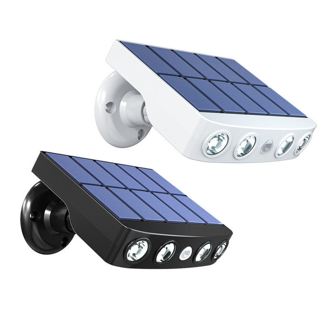 Luz solar montada en la pared impermeable accionada solar al aire libre LED de la alta cerca brillante para el jardín