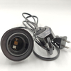 Cable de línea 303 /304 /317 /301 Cable de alimentación atenuador/interruptor de doble botón Cable de enchufe de la UE para bombilla LED/luminaria de escritorio EE. UU. E26 AU