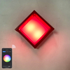 Luz de pared interior con atenuación, aplicación de Control remoto Led, candelabro de pared del dormitorio moderno, decoración de iluminación, lámpara de pared acrílica para sala de estar de 5W