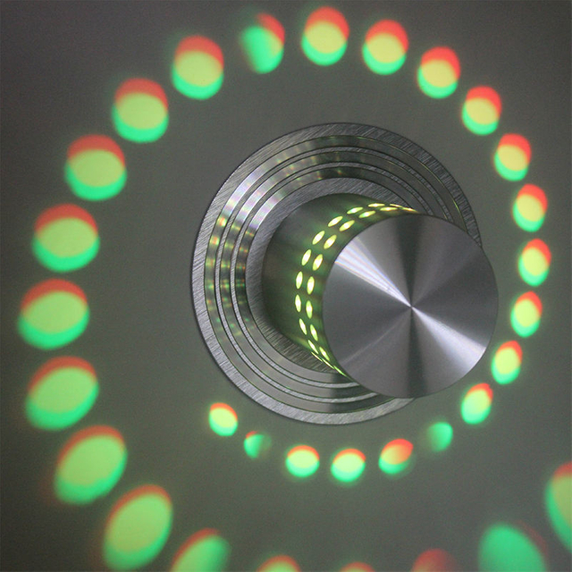 3W Pared decorativa Luces LED Lámpara de techo Luces LED decorativas de pared Decoración interior Luz de pared LED empotrada en stock con dormitorio interior KTV Bar