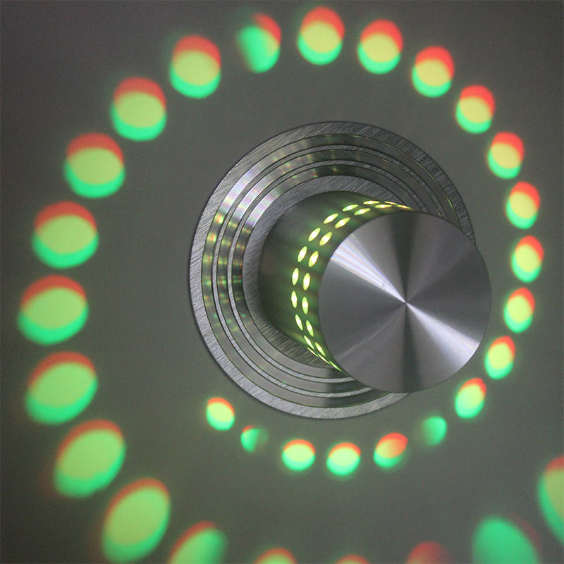 3W Pared decorativa Luces LED Lámpara de techo Luces LED decorativas de pared Decoración interior Luz de pared LED empotrada en stock con dormitorio interior KTV Bar