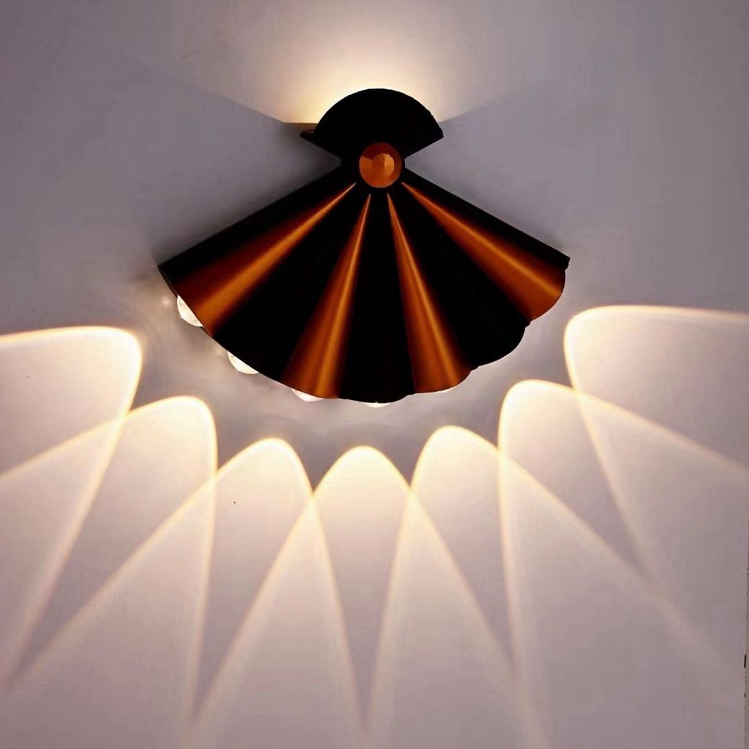 Iluminación exterior LED lámpara de pared impermeable IP65 AC85-265V aluminio para jardín calle sala de estar dormitorio luz de porche