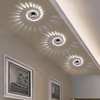 Lámpara de pared de techo LED Rgb porosa montada en el techo con control remoto para interior Restaurante Bar Aplique de luz Patio