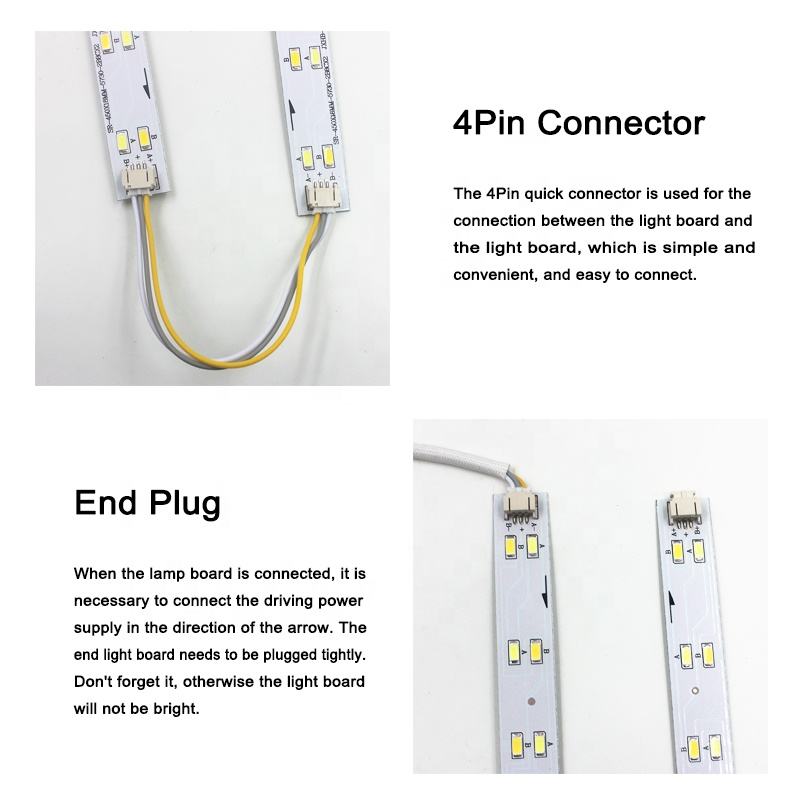 Lámpara de techo LED regulable de 24 W, luminosa, de tres colores, ajustable, 5730SMD, iluminación de fuente de luz, control infrarrojo, luz descendente para dormitorio