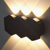 Luz de pared LED moderna, iluminación de arriba y abajo, candelabro de cubo, lámpara de montaje, interior, exterior, hogar, habitación, dormitorio, Hotel, decoración de iluminación