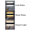 Lámpara de pared LED, luces de espejo blancas cálidas largas, sala de estar interior, lámpara de pared interior, salón, apartamento, iluminación de la habitación interior