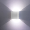 Aplique COB de 6W, pasillo de aluminio moderno, 3000K + iluminación, luz LED de pared, lámpara interior, luces de proyección Industrial para interiores