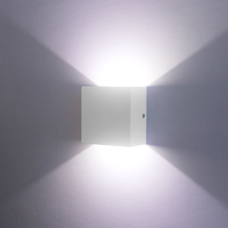 Venta caliente 6W COB LED Downlight Wandlamp Wall Bracket Light Interior LED Up Down Wall Bracket Sconce Lámparas