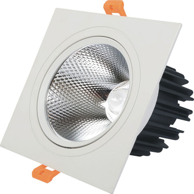 Foco empotrable LED de doble cabezal Foco empotrable de techo Foco empotrable 10W 14W 20W 24W