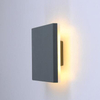 Lámpara de pared LED de AC85-265V a prueba de agua, candelabros circulares de pared de luna redonda, accesorios de iluminación para sala de estar, dormitorio, sala de estudio, escalera