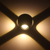 Decoración de proyecto Industrial de estilo nórdico para iluminación de Bar KTV, fácil instalación, luces de pared para interiores y exteriores, 6W, 12W