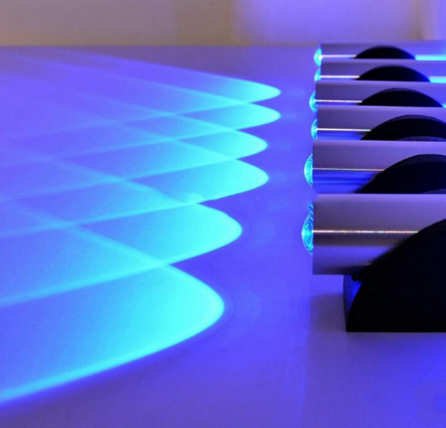 Lámpara led decorativa moderna, lámpara de pared recta corta y restaurante, iluminación interior, aplique de pared, luz de pared hacia arriba y hacia abajo