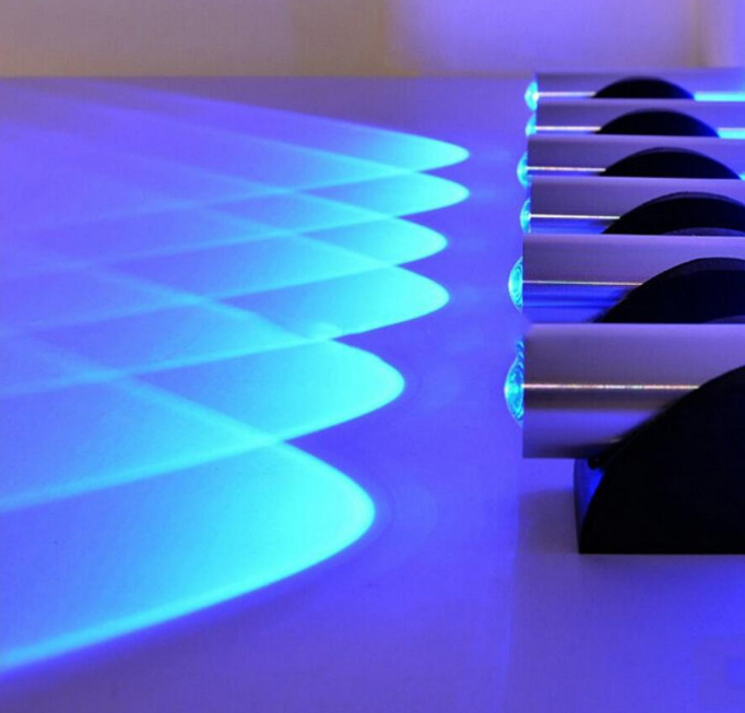 Lámpara led decorativa moderna, lámpara de pared recta corta y restaurante, iluminación interior, aplique de pared, luz de pared hacia arriba y hacia abajo