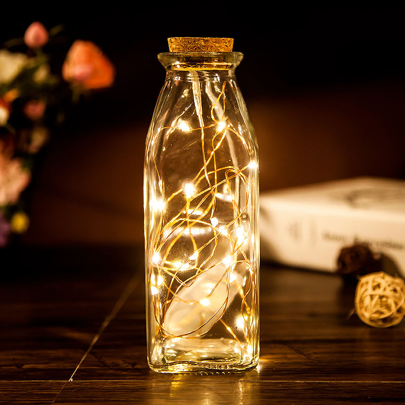 Venta directa de fábrica, lámparas de guirnalda de luces led para decoración del hogar
