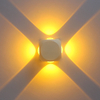 Led Wall Light 4W Outdoor Led impermeable edificio exterior puerta balcón jardín yarda