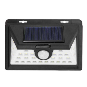 Lámpara de pared solar con sensor de movimiento PIR de 32 LED Luz de jardín impermeable para exteriores Luz solar de montaje en pared de emergencia