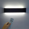 2.4G Atenuación de tres colores con control remoto Wandlamp Iluminación hacia arriba y hacia abajo para habitaciones de hotel en interiores con lámpara de pared
