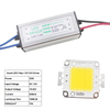 Chip COB de luz de inundación LED de alta potencia de 10W, 20W, 30W, 50W + fuente de alimentación de reflector LED de entrada de CA/CC de 12V, controlador Led