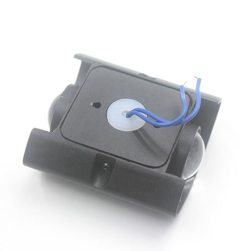 Exterior ajustable arriba abajo paso pasillo cubo cilindro jardín Hotel impermeable Cob Led lámparas de pared 220V iluminación arriba y abajo