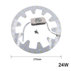 Luces de techo LED modernas 12-24W módulo de fuente de luz de cocina AC220V sala de estar tablero de retroadaptación de iluminación de techo de ahorro de energía