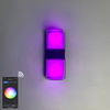 9W APP Control RGBW Home Bar Hotel Decorativo Wifi Smart APP Luces de pared Lámparas de pared LED para exteriores