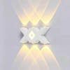 Iluminación led para montaje en pared para exteriores Apliques led modernos para exteriores Lámpara personalizable en privado