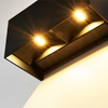 Lámpara de pared exterior impermeable LED Lámpara de pared larga IP65 Luz de aluminio Jardín Villa Porche Sconce Light 110V 220V Sconce Luminaire