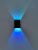Luz Led decorativa de 5W, nueva y moderna lámpara de pared de cerámica pequeña, lámparas de noche para interiores, luz nocturna RGB con mando a distancia