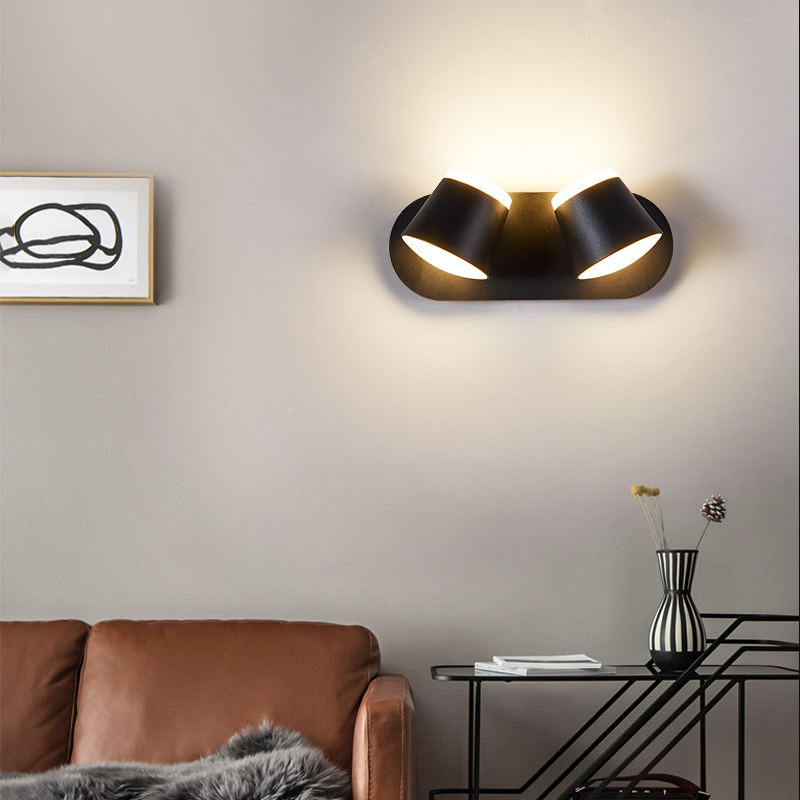 Lámparas de pared Led Luz lineal hacia arriba y hacia abajo Lámpara de cuerpo luminoso Artículo Estilo de iluminación Oficina moderna Rohs Material Epistar Flujo de entrada