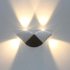 Lámpara de pared LED de 4W, candelabro de iluminación colorida, luz de decoración interior montada en la pared para Loft, baño, sala de estar, iluminación del hogar, KTV