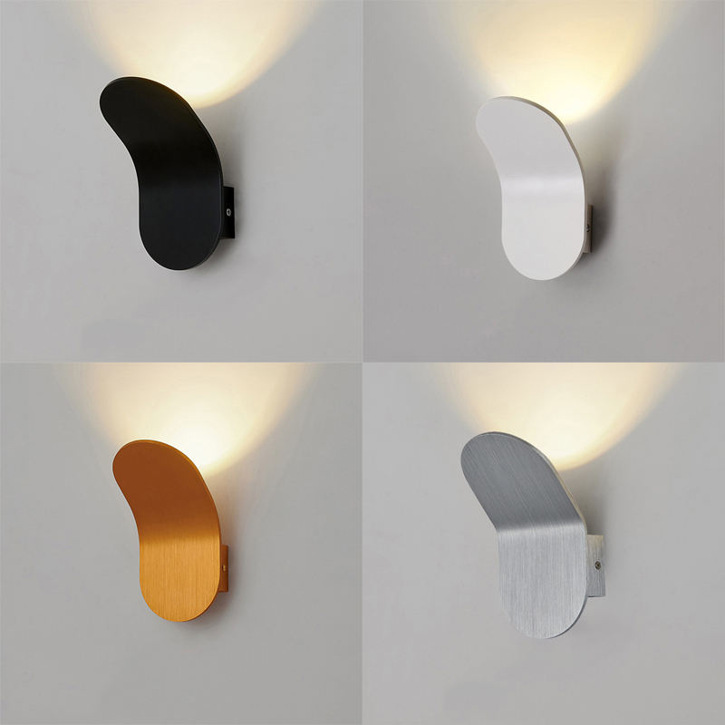 Lámpara de pared impermeable para exteriores, balancín de 5W, lámpara de pared para jardín, impermeable, de alta calidad y bajo precio, lámpara de pared para pasillo